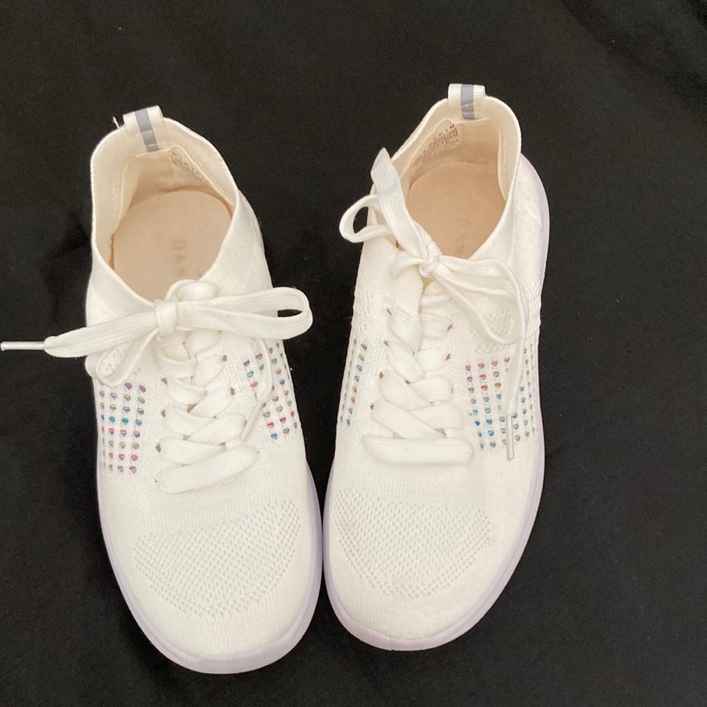 Danskin Memory Foam White Sneaker Size 6 1/2